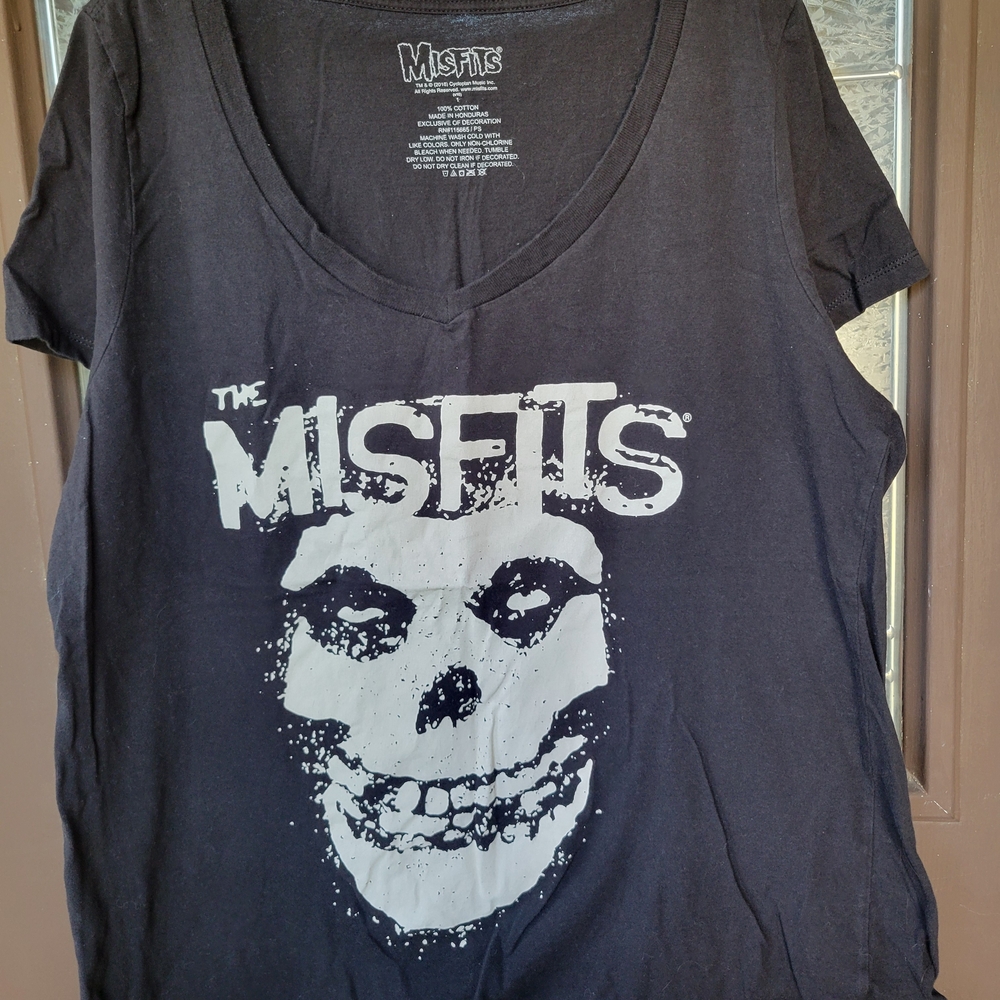 The Misfits Black Graphic T-Shirt